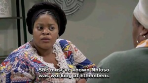Ma’Dlomo believe that Dintle is using witchcraft on her and her husband