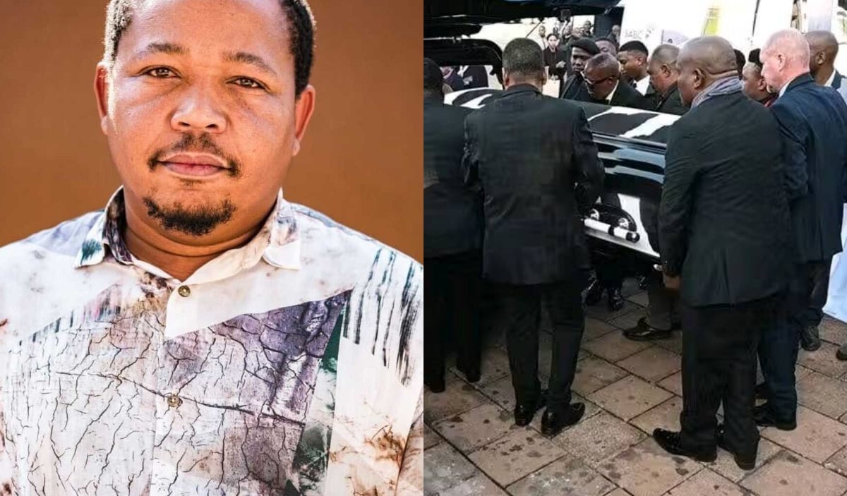 mzansi-shocked-as-presley-chweneyagae’s-coffin-gets-stuck-during-burial:-“he-didn’t-wanna-go”